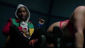 Sandro Julienne World Lovers Graphic Hoodie worn by Tory Lanez in his Freaky music video