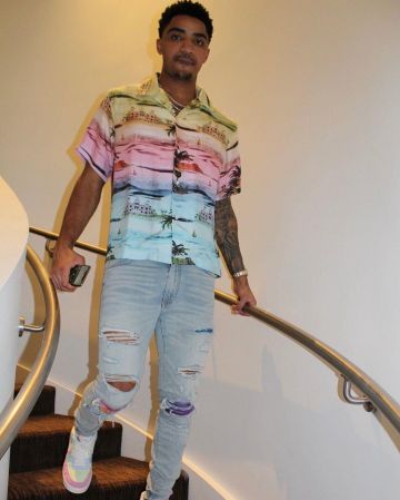 Les sneakers Nike Air Force 1 Low Easter (2018) de Gary Harris sur le compte Instagram de @thats_g_