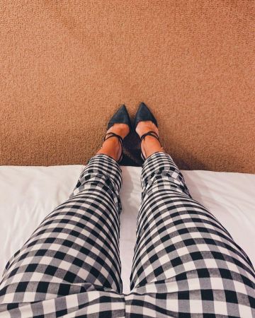 The pants paned Kalyn Nicholson on the account Instagram of @kalynnicholson13
