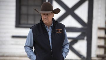 Yellowstone Merch Dutton Ranch Gilet veste portée par John Dutton (Kevin Costner) dans le Yellowstone (S02)