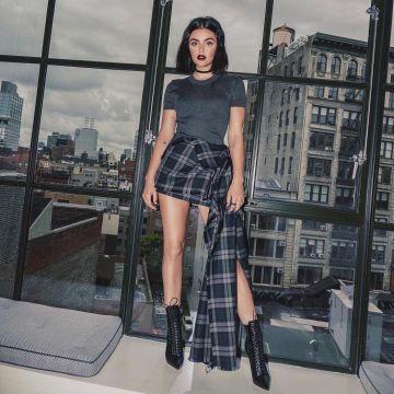 The top ribbed Lucy Hale on the account Instagram of @lucyhale