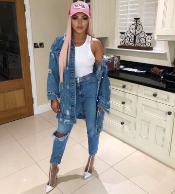 Von Dutch Pink Cap de Jesy Nelson en la cuenta de Instagram @jesynelson