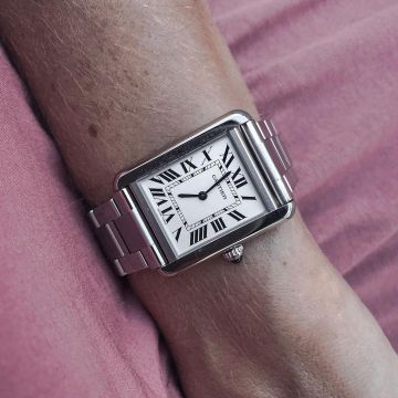 Cartier Montres d'Argent de Ana Manrique sur l'Instagram account @anamanriqueg