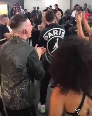 Sneakers Nike worn by Justin Timberlake on his account Instagram @brkicks