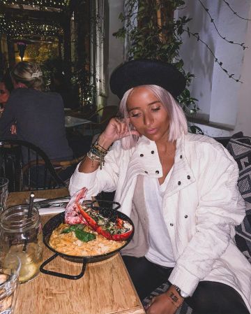 La boina de Camille Callen en la cuenta de Instagram de @noholita