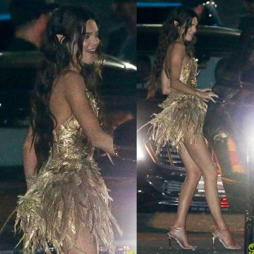 Sandales à talons en PVC de Kendall Jenner sur le compte Instagram de @kendallthequeeen