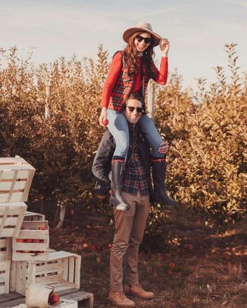 Les bottes Aigle portées par Daphné Moreau sur le compte Instagram de @daphnemoreau