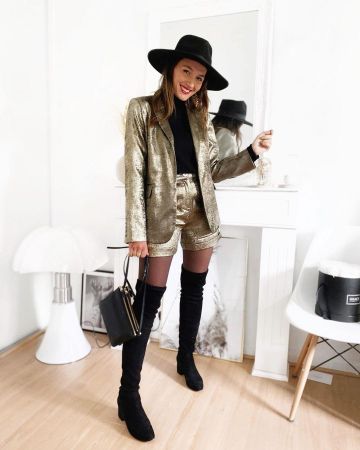 Les cuissardes Jonak portées par Lily sur le compte Instagram de @lilylovesfashion