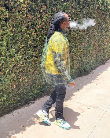 Raf simons Cotton Blend Shirt of Wale en la cuenta de Instagram @wale