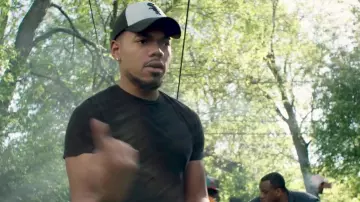 New Era Light Blue Chicago White Sox of Chance The Rapper in the YouTube video YBN Cordae - Bad Idea (feat. Chance The Rapper) [Official Video]