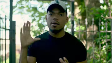 Polo Ralph Lauren Black Slim Fit Crew Neck Undershirts 3-Pack of Chance The Rapper in the YouTube video YBN Cordae - Bad Idea (feat. Chance The Rapper) [Official Video]