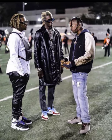 Reese Cooper Jacket of Travis Scott on the Instagram account @thuggerthugger1