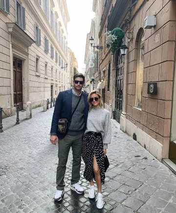Alexander McQueen Sneakers usadas por Kristin Cavallari Roma noviembre 1, 2019
