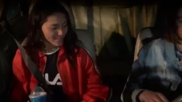 Product Fila Tionne Crop Tee worn by Izzie (Fivel Stewart) in Atypical Season 3 Episode 1