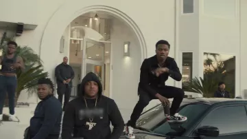 Christian louboutin Sneakers porté par Roddy Ricch dans la vidéo YouTube Roddy Ricch - Out Tha Boue [official Music Video] (Dir. par JMP)