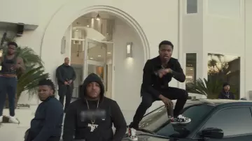 Christian louboutin Sneakers porté par Roddy Ricch dans la vidéo YouTube Roddy Ricch - Out Tha Boue [official Music Video] (Dir. par JMP)