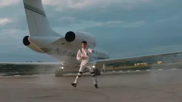 Dsquared2 Plat­form Lace-up Sneak­ers worn by Asher Angel in the YouTube video Asher Angel - "One Thought Away" ft. Wiz Khalifa (Official Video)