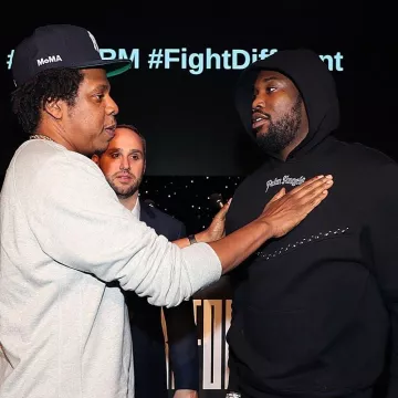 Palm Anges Hoodie, portés par Meek Mill sur son Instagram account @meekmill