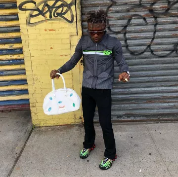 Gafas Prada Gafas de sol Red Runaway de Lil Uzi Vert en la cuenta de Instagram @liluzivert
