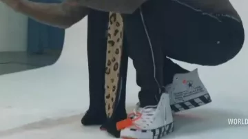 Converse Chuck 70 'Off White' Hi worn by YFN Lucci in the YouTube video YFN Lucci "Made For It 2" (The Road To WMW 3) (WSHH Exclusive - Official Music Video)