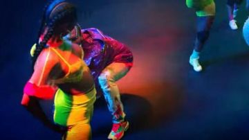 Nike Light Sneakers worn by Chris Brown in the YouTube video Chris Brown - Wobble Up (Official Video) ft. Nicki Minaj, G-Eazy