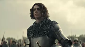 L'armure de Hal (Timothée Chalamet) dans Le Roi