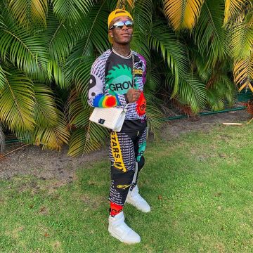Cactus Marché aux Puces Pantalon de Lil Uzi Vert sur l'Instagram account @liluzivert