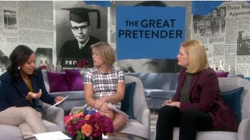 Motherhood Maternity White Plaid Maternity Dress worn by Dylan Dreyer on Today November 5, 2019