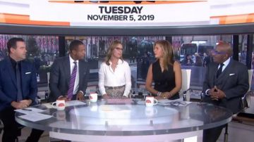 Karen Millen Black Belted Sleevelees Maxi Dress worn by Hoda Kotb on Today November 5, 2019