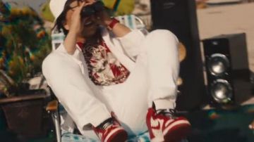 Nike Shoes worn by Wiz Khalifa in the YouTube video Wiz Khalifa - Alright ft. Trippie Redd & Preme [Official Video]