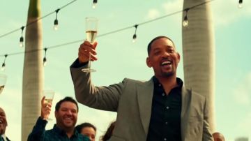 Chaqueta de traje gris del detective Mike Lowrey (Will Smith) en Bad Boys for Life