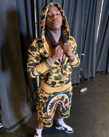 Jordan Sneakers de DaBaby en la cuenta de Instagram @dababy