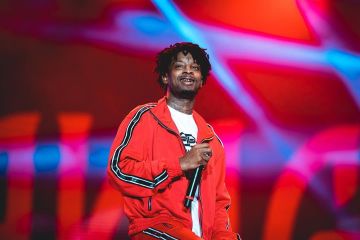 Amiri Casual Sports Jacket de 21 Savage en la cuenta de Instagram @dreamville
