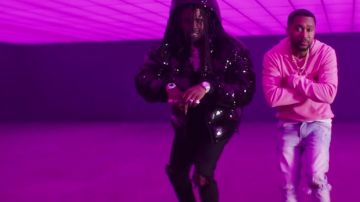 Amiri Graffiti Paint-Splattered Jeans usados por Zaytoven en el video de YouTube Chief Keef & Zaytoven "Spy Kid" (Exclusivo de WSHH - Video Musical Oficial)