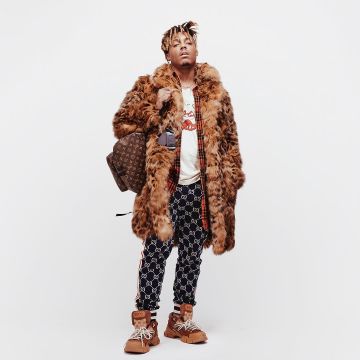 Camiseta Gucci Mouth Print de Juice Wrld en la cuenta de Instagram @juicewrld999