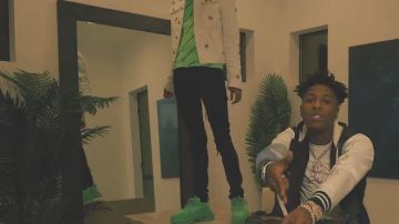 Balenciaga Sweater worn by PnB Rock in the YouTube video NBA YOUNGBOY FT PNB ROCK - SCENES