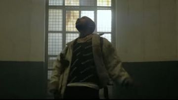 Balenciaga Allover Lo­go Sweater worn by Tory Lanez in the YouTube video Tory Lanez - Freaky