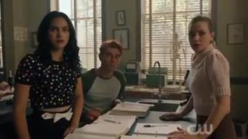 Black Ciara Sweater worn by Veronica Lodge (Camila Mendes) in Riverdale Season 4 Episode 5