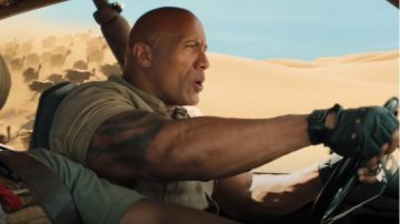 Leather Motorcycle Biker Glove worn by (Dwayne Johnson) in Jumanji: The Next Level