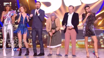 The heeled sandals butterfly wings of Karine Ferri on Dancing with the Stars