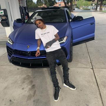 R13 Camiseta blanca 'Sell Your Soul' Boy de Rich the Kid en la cuenta de Instagram @richthekid