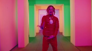 Moncler Acorus Veste Matelassée porté par Lil Pompe dans la vidéo YouTube de Lil Pompe "Comme Moi" ft. Lil Wayne (Official Music Video)