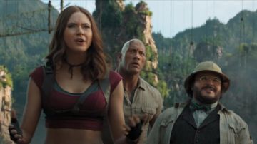 Burgundy Crop Top worn by Martha (Karen Gillan) in Jumanji: The Next Level