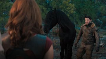 Fighter Pilot Jacket worn by Alex (Nick Jonas) in Jumanji: The Next Level