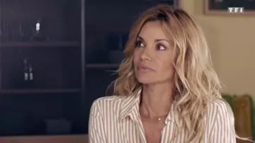 The striped shirt worn by Chloe (Ingrid Chauvin) in Tomorrow belongs to us Episode 586