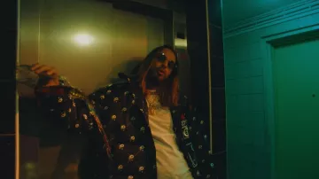 Jacket black Diesel carried by the SCH in SCH - A. A. C. (Clip official)