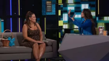 Lpa Emelie Dress worn by Ashley Graham on A Little Late with Lilly Singh November 7, 2019