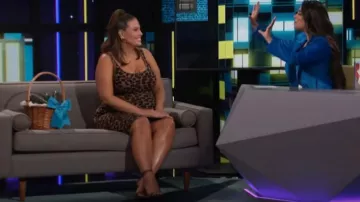 Raye Alex San­dals worn by Ashley Graham on A Little Late with Lilly Singh November 7, 2019