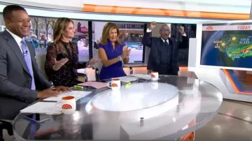 Hvn Elisa Robe portée par Savannah Guthrie aujourd'Hui, 7 novembre 2019
