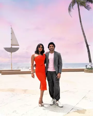 Outfit worn by Priyanka Chopra on The Sky Is Pink Promotions